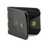 Sports Wallet for Men with Closing Strap Button