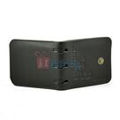 Sports Wallet for Men with Closing Strap Button