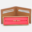 Awesome Jewel Rakhi with Eye Catching Leather Wallet for Men