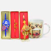 Rich Look Bhaiya Bhabhi and Kids Rakhi with My Love Teddy Printed Ceramic Coffee Mug