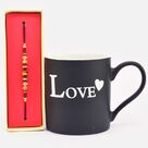 Amazing Beads Rakhi with Love Printed Ceramic Coffee Mug