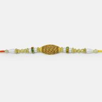 Sansui Bead and Pearl Combined Mauli Rakhi