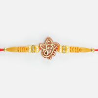 Divine Small Ganesha Amazing Liner Mauli Rakhi