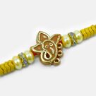 Divine Small Ganesha Amazing Liner Mauli Rakhi