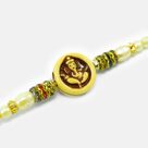 Beautiful Design Shri Ganesha Divine Elegant Jewel and Pearl Rakhi