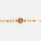 Jewel and Beads Design ed Shri Ganesha Amazing Liner Pearl Rakhi