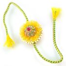 Lacquer Zardosi Designer Rakhi for Brother