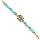 Antique Look Beaded Awesome Rakhi Bracelet