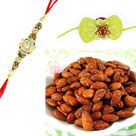 Splendid Rakhi set of 2 with Roasted Almonds