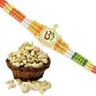 Sweet Raisin and Holy Om Tortoise Rakhi Hamper