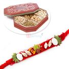 Big Dryfruit Rakhi Gift Hamper with Designer Moli Rakhi