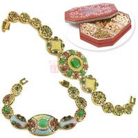Two Antique Look Bracelet with 6 type Dryfruits Box
