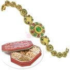 Antique Bracelet with 6 Types Nuts Dryfruit Box Hamper