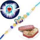 Ik Onkar and Kids Rakhi with 6 Types Dryfruits Hamper
