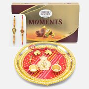 Ferrero Rocher Moments with Rakhis and Ganesha Divine Puja Thali