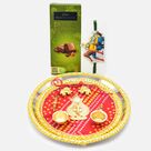 Cadbury Temptation Rum Raisins Chocolate with Awesome Rakhi Puja Thali and Rakhis
