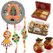 Kaju Kalash Chocolate Dry Fruit Hamper on Raksha Bandhan