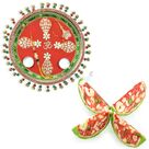 Divine OM Ghunghuru Rakhi Thali with Kaju Tarbooj Hamper