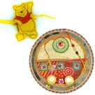 Mauli Work Chunri Fancy Work Designer Rakhi and Kids Rakhi Hamper