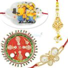 Rakhi Pooja Thali Complete Family Hamper
