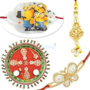 Rakhi Pooja Thali Complete Family Hamper