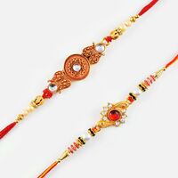 Beautiful Set of 2 Rakhi