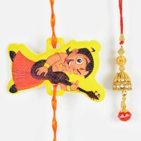 Rockstar Chhota Bheem and Exclusive Lumba Rakhi Set of 2