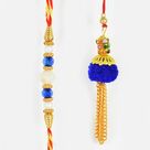 Traditional Pair of Bhaiya-Bhabhi Rakhi