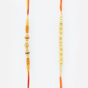 Thread Rakhi Combo of 2 Rakhi Set for Brother