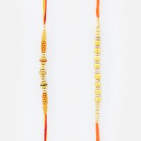 Thread Rakhi Combo of 2 Rakhi Set for Brother