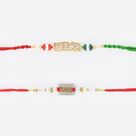 Veera Multithreaded Rakhi Set of 2 for Brother