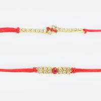 Amazing Jewel Rakhi Set of 2 for Brother