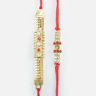 Awesome Set of Two Amazing Jewel or Diamond Magnificent Rakhis