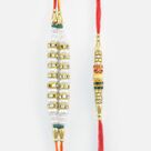 Multi Threaded and Mauli Thread Jewel Dotted Stylish Rakhis 
