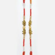 Two Same Matching Elephant Marvelous Looking Amazing Bhai Rakhis Set