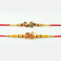 Alluring Traditional Looking Peacock Rakhi