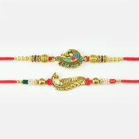 Unique StyleTraditional Designer Peacock Rakhi