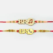 Special Designer Bro Rakhi with Pearls And diamonds