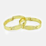 Mordern Looking Rakhi Barcelet Bro Written in Middle Studded with Sparkling Diamonds