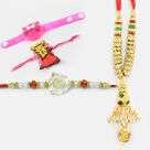 Happy Family Rakhi Set of 3 