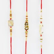 Impresivr Trio Rakhi Set of 3 Bro Rakhis