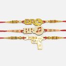 Newly Designed Modern Stylish Pubg and Bro Rakhis Set of 3