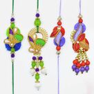 Awesome Bhaiya-Bhabhi Set of 2 Bhaiya Bhabhi Rakhis