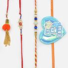 Amazing Lumba and Bhaiya Rakhi with Baby Kids Rakhi