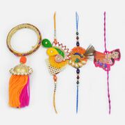 Chhota Bhem Kids Rakhi With Lumba And Bhaiya Rakhi Set