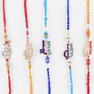 Wonderful Set of Five Rakhis For Bhaiya