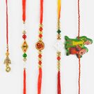 Fabulous Om and Motu Patlu Rakhi Set of 5