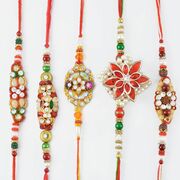 Amazing Set of Diamond Fancy Rakhis