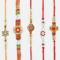 Perfect Combo Of Jewel Rakhi And Bhaiya Rakhi