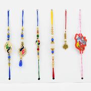 Set of 6 for Joint Family with 1 Brother and 1 Kid Rakhi.